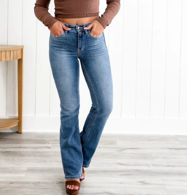 Womens Denim | Sunset Slim Flare Denim Denim